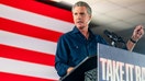 California Gov. Gavin Newsom speaks during a rally on November 8, 2025, in Houston, Texas. - Fox Business News