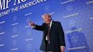 U.S. President Donald Trump arrives on stage before delivering remarks during the Treasury Department's Trump Accounts Summit at Andrew W. Mellon Auditorium on January 28, 2026 in Washington, DC. - Fox Business News