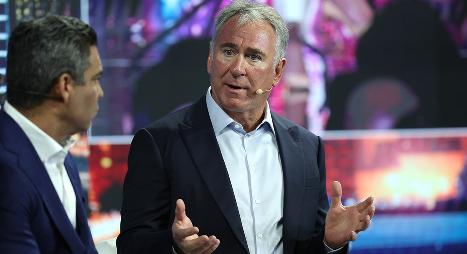 Francis Suarez and Ken Griffin speak at forum