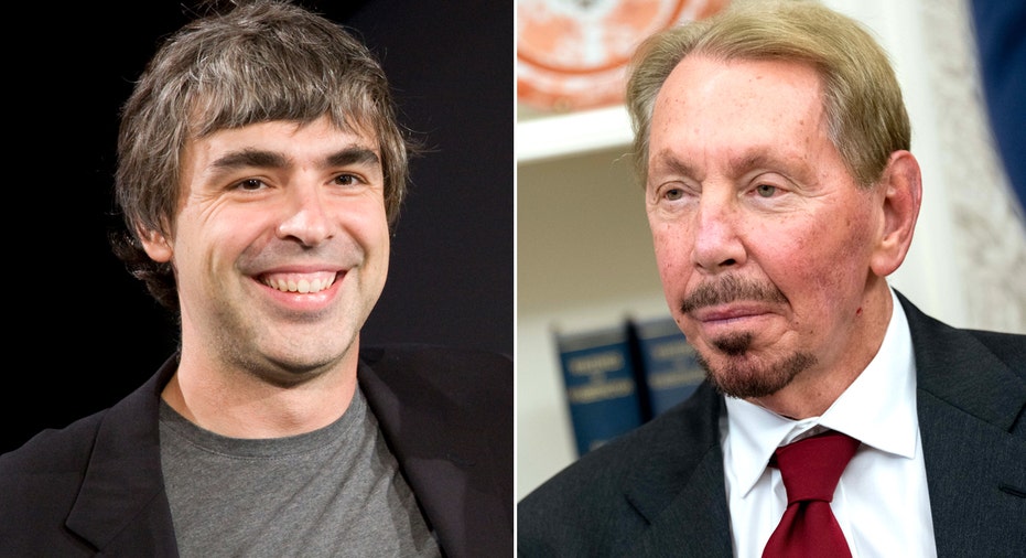 Larry Page and Larry Ellison