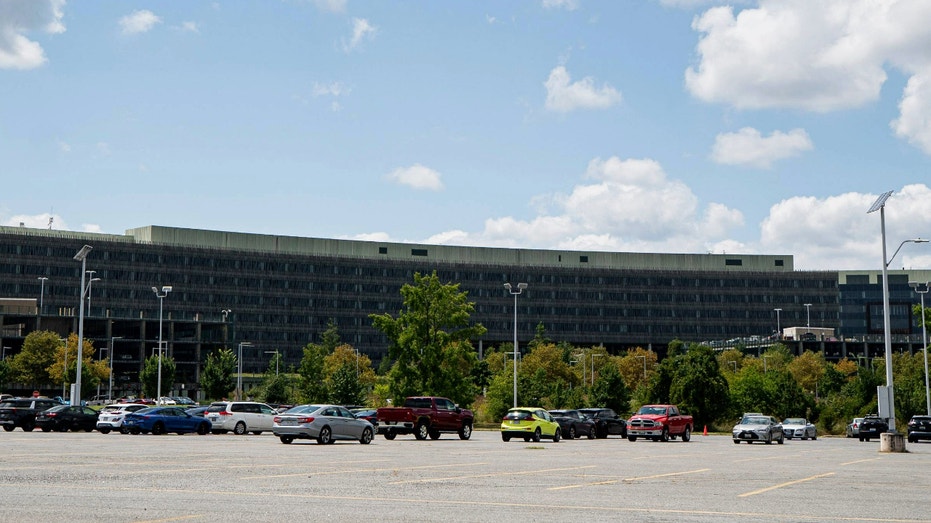 Exterior view of the Office of Labor Statistics.