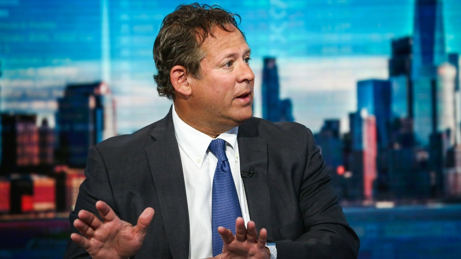 BlackRock executive Rick Rieder during a TV interview.