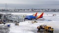 Maintenance crews clear snow from the taxiway at LaGuardia airport, as a major winter storm spreads across a large swath of the United States, in New York City, U.S., January 26, 2026.  REUTERS/David 'Dee' Delgado - Fox News