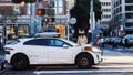 A Waymo vehicle drives with traffic on Dec. 27, 2025. - Fox News