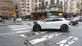 A Waymo autonomous taxi on Bush Street in San Francisco, California, US, on Dec. 17, 2025. - Fox News