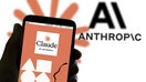 In this photo illustration, the logo of Anthropic's AI chatbot Claude is displayed on a smartphone, with the Anthropic logo visible in the background.  - Fox Business News