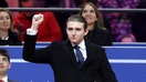 Barron Trump gestures during a rally on the inauguration day of U.S. President Donald Trump's second Presidential term, inside Capital One, in Washington, U.S. January 20, 2025.  - Fox Business News
