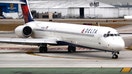 A Delta Air Lines passenger jet taxis after landing at San Antonio International Airport in Texas.  - Fox Business News