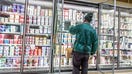 An employee stocks a cheese shelf at a Publix grocery store supermarket in Surfside, Florida. - Fox Business News