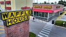 In an aerial view, a Waffle House restaurant on July 30, 2024, in Miami Gardens, Florida. - Fox Business News