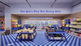 Betting company Polymarket opens NYC's first free grocery store - Fox Business News