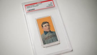 Rare Honus Wagner card sells for whopping $5.124 million during auction - Fox News