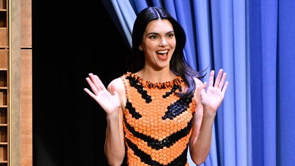 Kendall Jenner arrives on "The Tonight Show" on Wednesday, Jan. 28, 2026. - Fox Business News