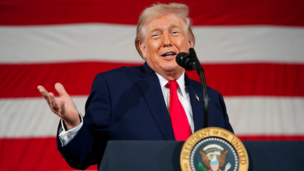 President Donald Trump speaking at Fort Bragg in North Carolina - Fox Business News