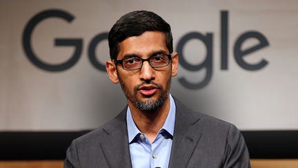 Sundar Pichai, the CEO of Google's parent company, Alphabet. - Fox Business News