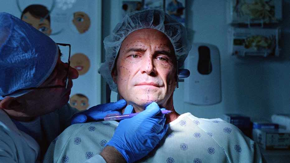 Man in a doctor's office