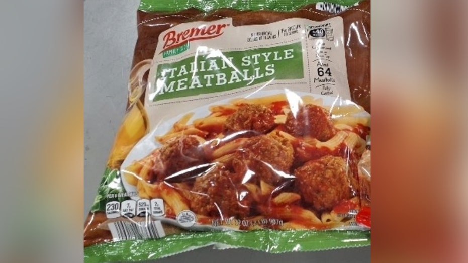 package of Bremer FAMILY SIZE ITALIAN STYLE MEATBALLS