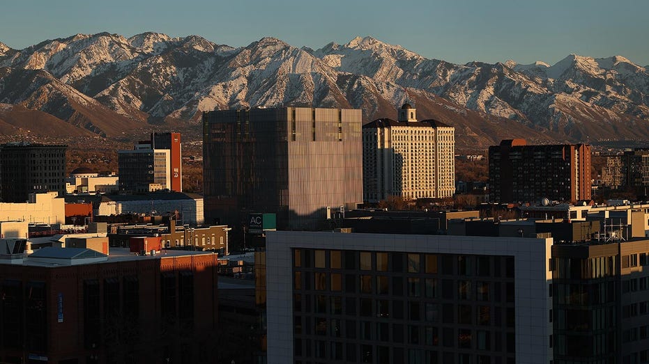 General view of Salt Lake City, Utah
