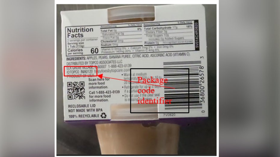 Baby fruit puree recalled nationwide over toxin