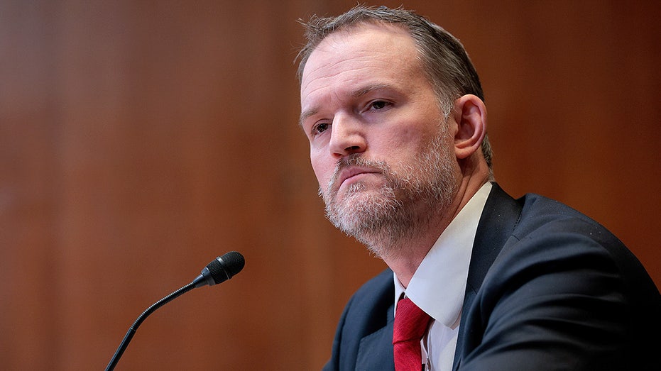 U.S. Trade Representative Jamieson Greer testifies on Capitol Hill.