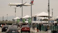 Travelers wait for rideshare pickups at the LAX-it rideshare pickup location at Los Angeles International Airport on March 10, 2026 in Los Angeles, California. - Fox News