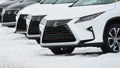 Lexus vehicles outside a Lexus dealership on Saturday, January 22, 2022. - Fox News