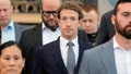 Meta Platforms CEO Mark Zuckerberg departs the court after taking the stand at a trial in a key test case accusing Meta and Google's YouTube of harming kids' mental health through addictive platforms, in Los Angeles, Feb. 18, 2026. - Fox News