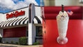 Steak 'n Shake unveils new update to Patriot Milkshake in an announcement on Monday, March 16, 2026. - Fox News