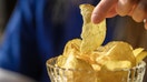 Eat classic thin potato chips salted crispy slices in a bowl - Fox Business News