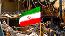 Iran flag in rubble and debris in Tehran, Iran. - Fox Business News