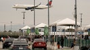 Travelers wait for rideshare pickups at the LAX-it rideshare pickup location at Los Angeles International Airport on March 10, 2026 in Los Angeles, California.  - Fox Business News