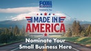 FOX Business is launching its "Made in America" campaign to give back to small businesses on Thursday, March 12, 2026.  - Fox Business News