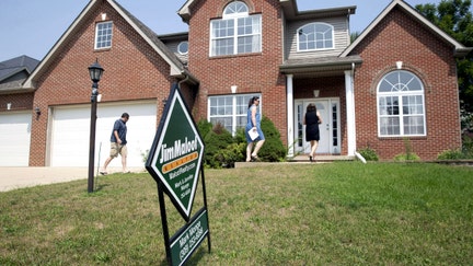Prospective home buyers arrive with a realtor to a house for sale in Dunlap, Illinois, on Aug. 19, 2018. - Fox Business News