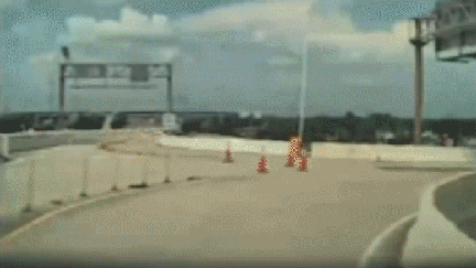 Dash-cam footage captured a Cybertruck reportedly on autopilot driving directly toward an overpass barrier.  - Fox Business News