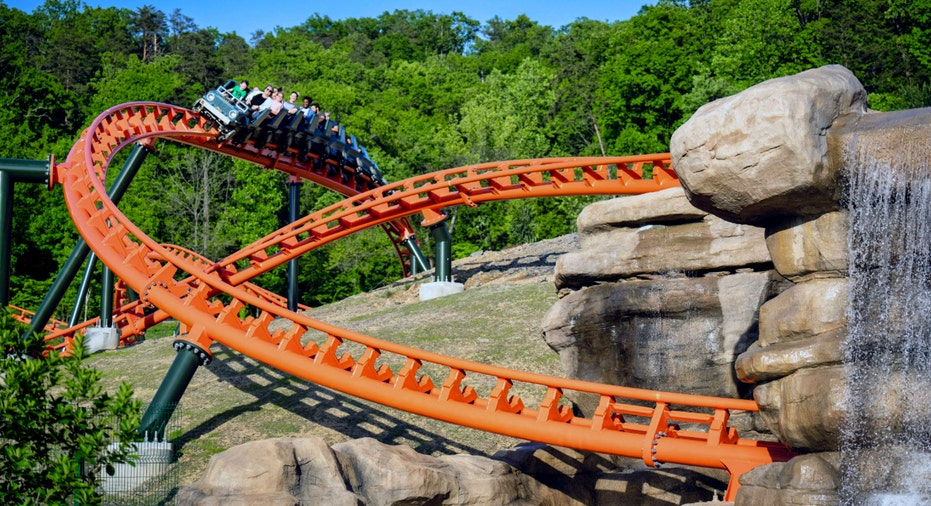The Big Bear Mountain roller coaster.