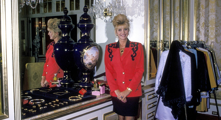 Ivana Trump in her NYC home
