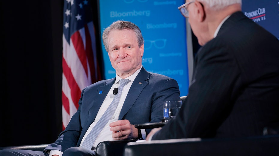 Bank of America CEO Brian Moynihan speaking