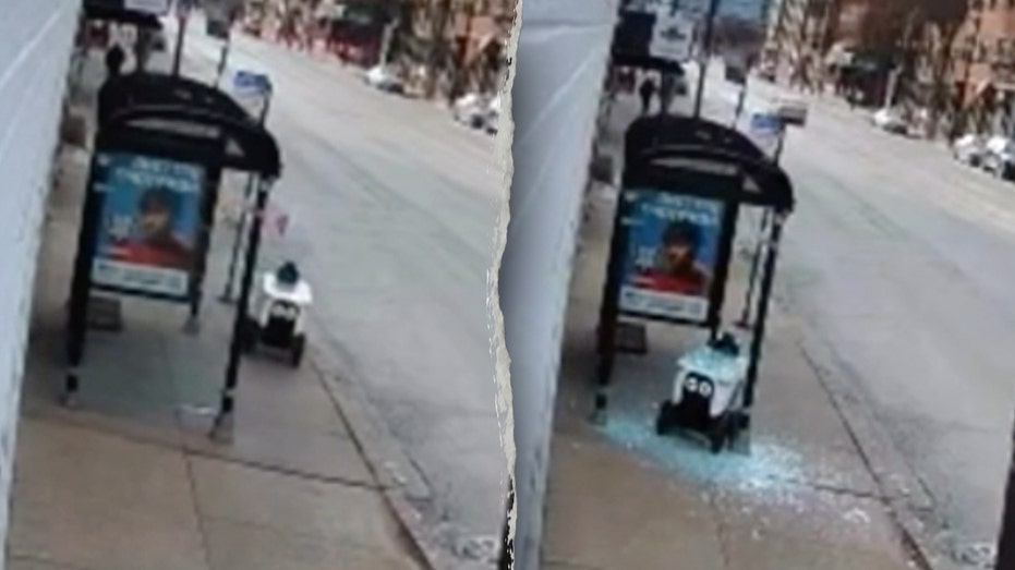 Two delivery robots reportedly crashed into bus shelters in Chicago this week, shattering glass panels in separate incidents just days apart.