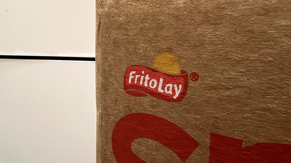 Close-up of FritoLay logo