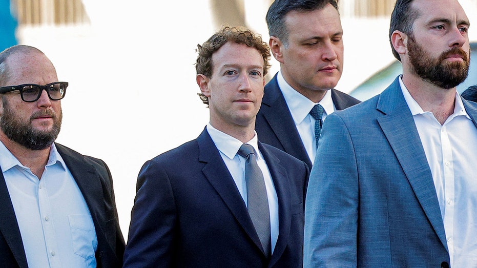 Mark Zuckerberg of Meta arrives for Social Media Trial testimony