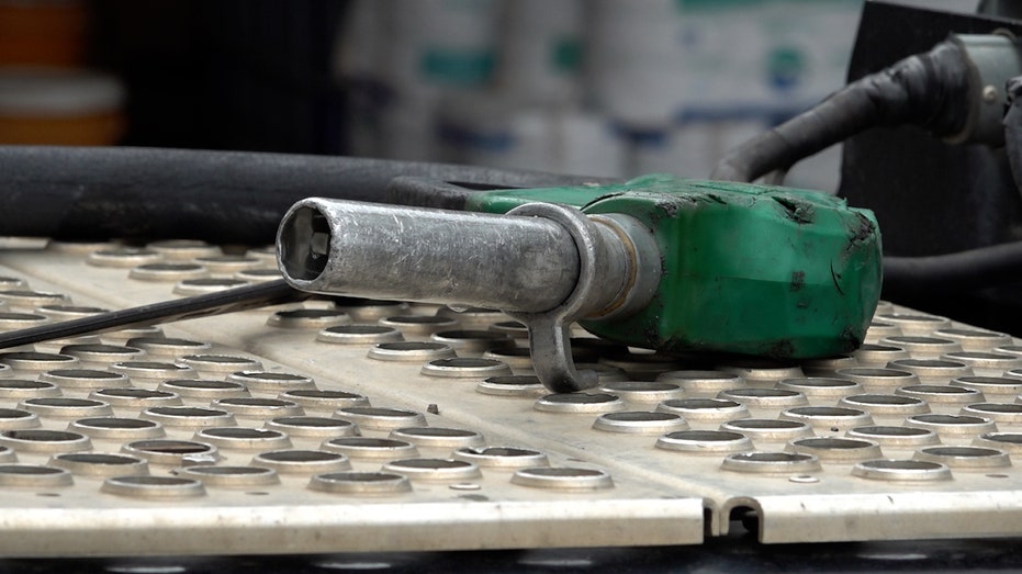 Diesel pump at Tennessee farm