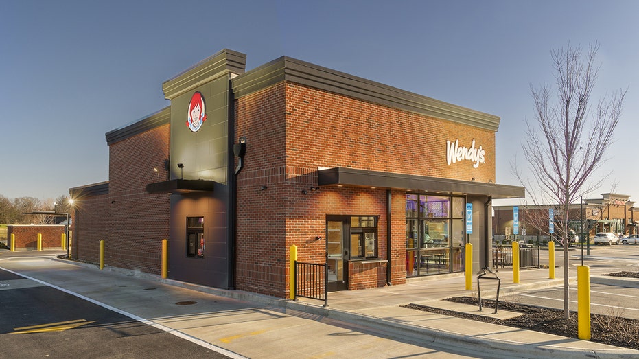 Exterior of Wendy's restaurant