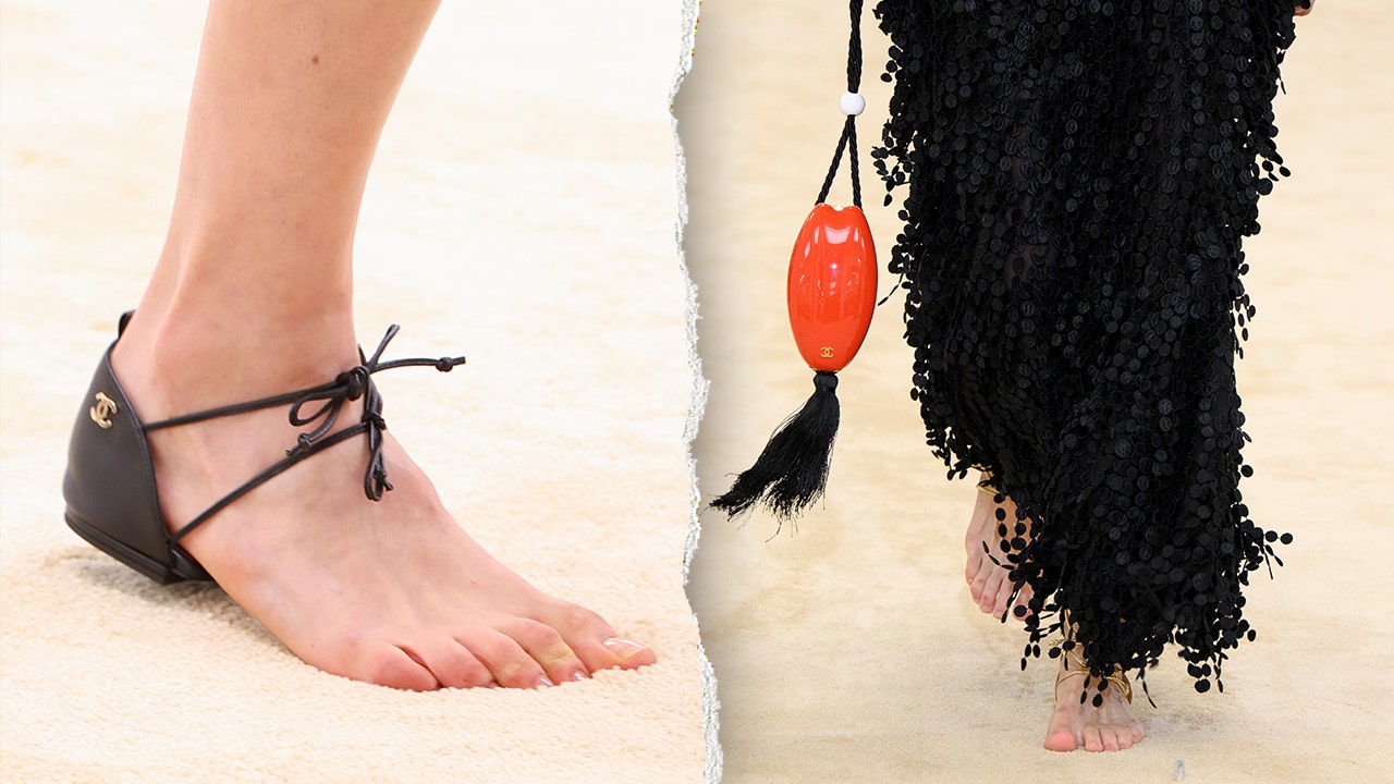 Chanel's 'barefoot heel cap' sandal sparks debate on social media Chanel's 'barefoot heel cap' sandal sparks debate on social media