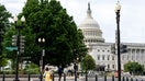 The US Capitol in Washington, DC, US, on Wednesday, April 22, 2026. The Senate voted along party lines yesterday to start a marathon debate on Republicans' budget resolution to fund immigration enforcement agencies just hours after they released the proposal.  - Fox Business News