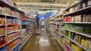 A worker stocks a shelf in a grocery aisle at a Walmart store on Black Friday in Columbus, Ohio, US, on Friday, Nov. 28, 2025. - Fox Business News