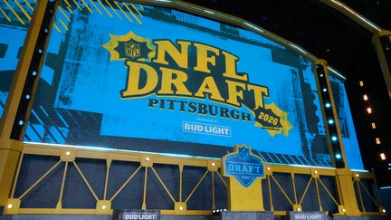 The 2026 NFL Draft Theater stage at Acrisure Stadium on April 23, 2026. - Fox Business News