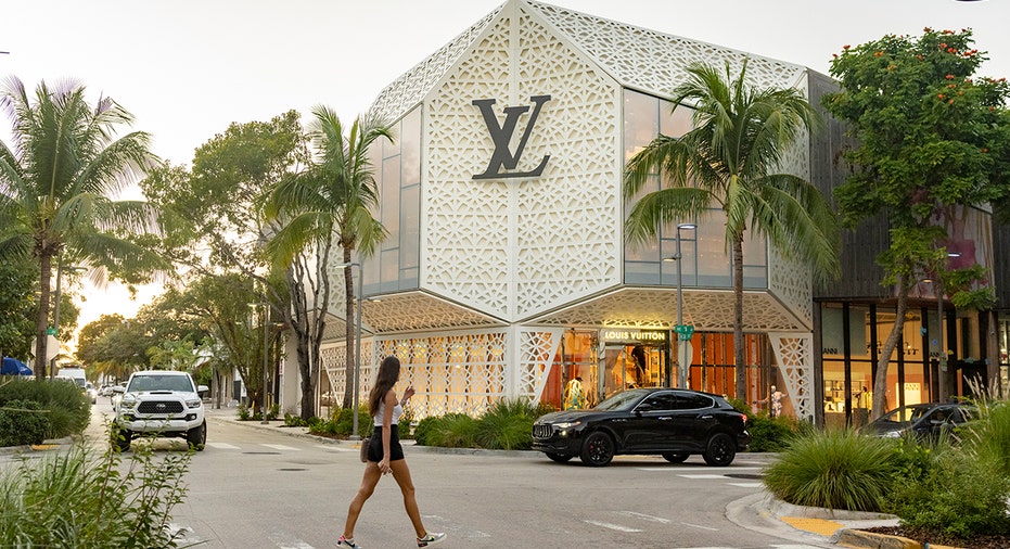 Louis Vuitton store in Miami Design District