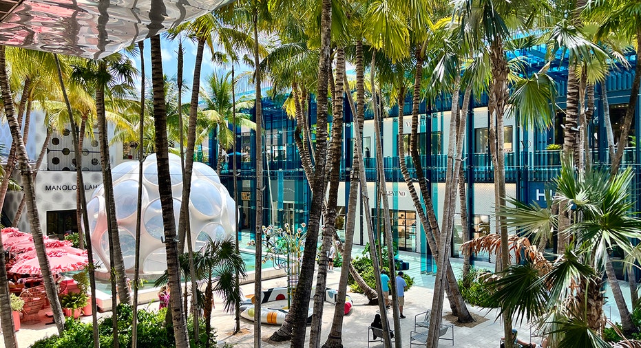 Center of Miami Design District