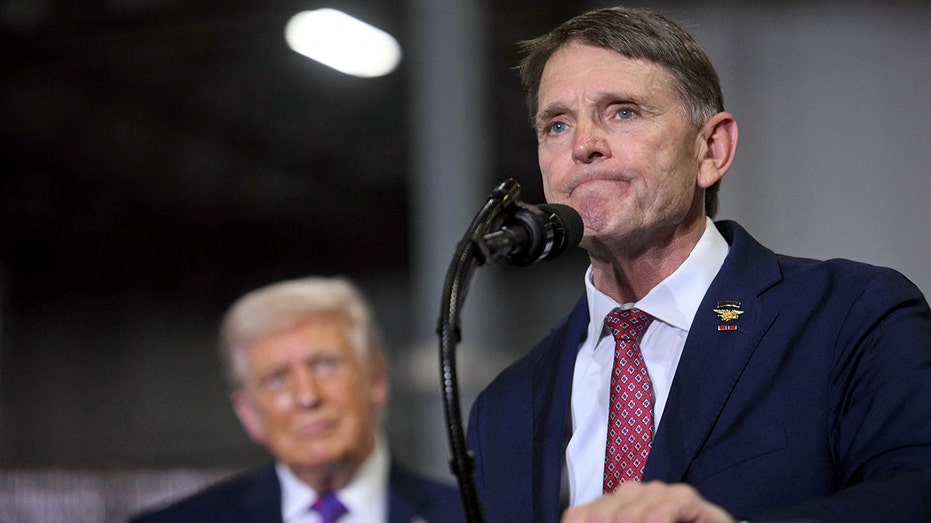 Ed Gallrein and President Donald Trump