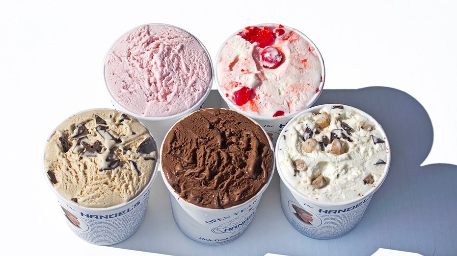 handels ice cream pints